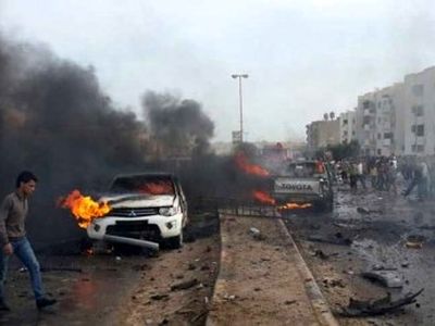 در انفجار انتحاری در غرب لیبی ۲۴ نفر کشته و زخمی شدند