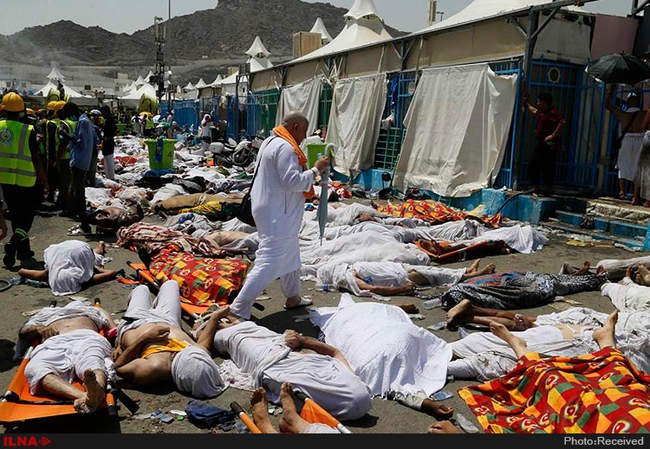کشته شدن صدها حاجی در سرزمین منا