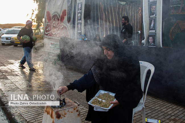 عبور زائران اربعین حسینی از مرز خسروی