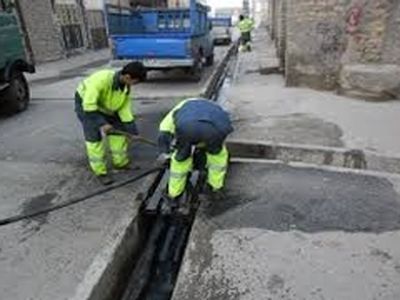 حفر ۱۵ و لایروبی ۴۲حلقه چاه جاذب در قزوین