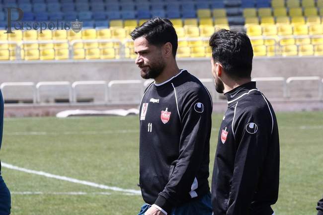 گزارش تصویری از تمرینات پرسپولیس