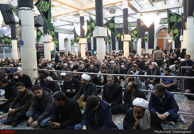 مراسم  هفتمین روز درگذشت مرحوم آیت الله العظمی سید عبدالکریم موسوی اردبیلی