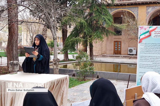 واکنش دانشجویان قزوینی به حمله دشمن به آثار تاریخی ایران