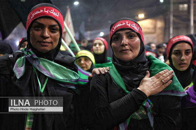 دستجات عزاداری از کشورهای مختلف در بین‌الحرمین 