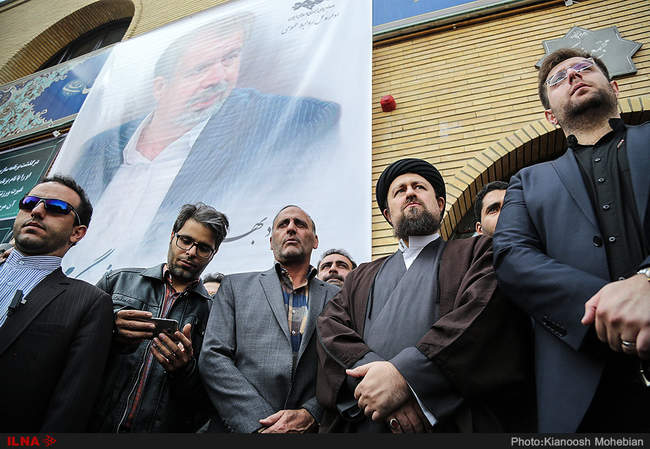 مراسم تشییع پیکر بهرام شفیع