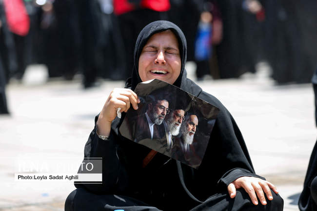 مراسم وداع با رهبر شهید انقلاب/1