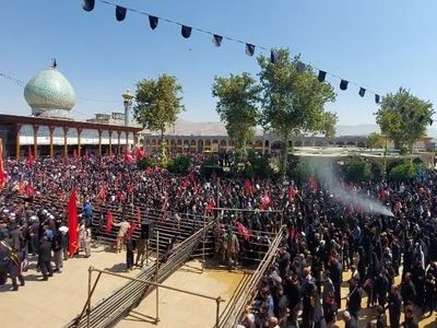 پیکر سردار شهید عبدالله اسکندری در گلزار شهدا آرام گرفت

