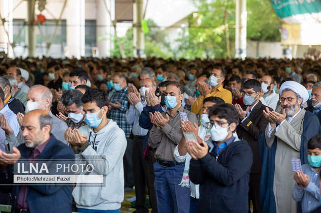 نماز عید فطر در دانشگاه تهران
