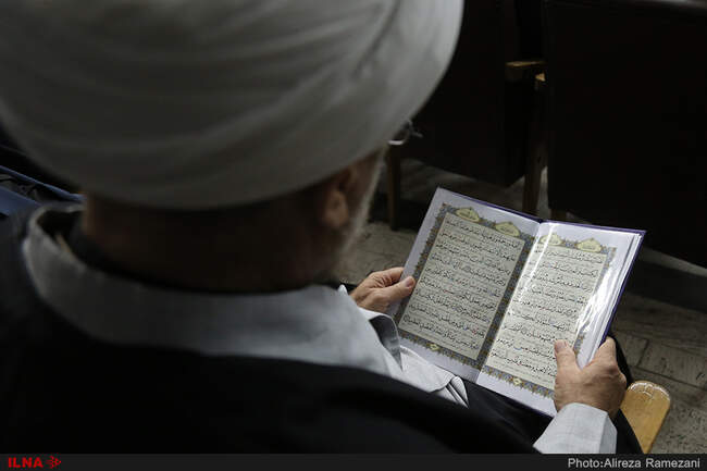 مراسم ترحیم مادر همسر مرتضی الویری