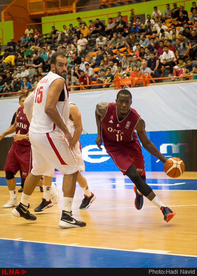 مسابقات بسکتبال آسیا چلنچ /ایران - قطر