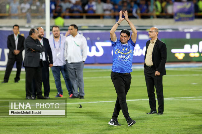 جشن قهرمانی تیم فوتبال استقلال