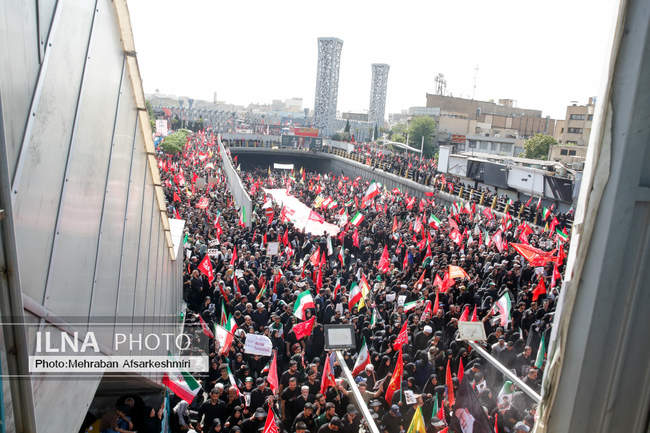مراسم تشییع پیکر مطهر رهبر شهید انقلاب / 5 