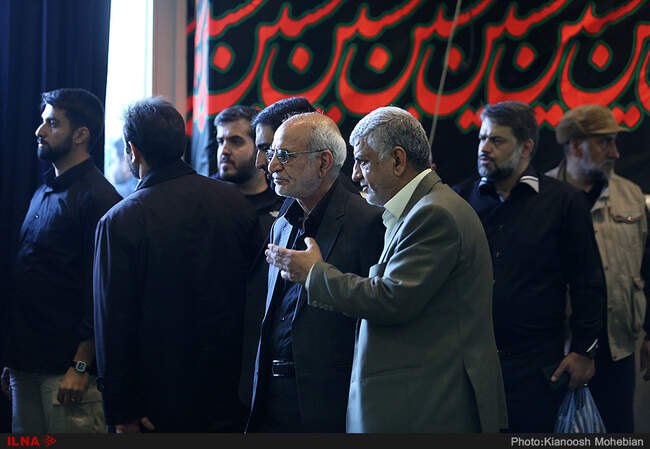 مراسم ترحیم پدر سردار سلیمانی