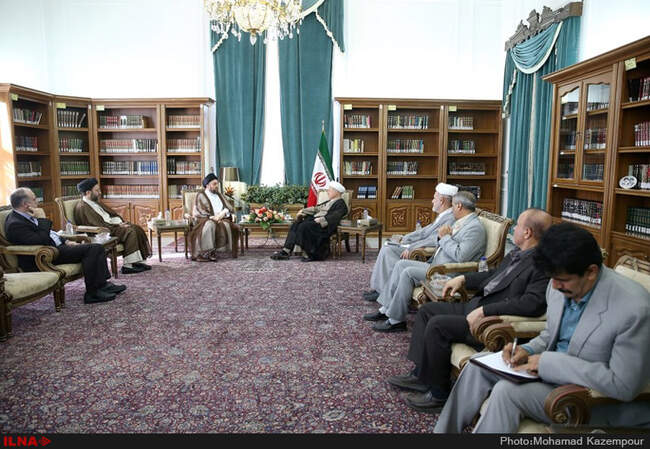 دیدار رئیس مجلس اعلای عراق با آیت الله هاشمی رفسنجانی