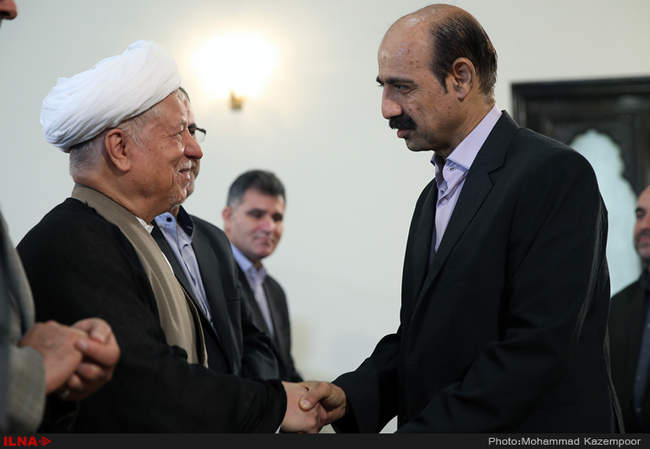 مراسم تجلیل از قهرمانان مسابقات خاورمیانه ـ ترکیه 2014  با حضور آیت الل