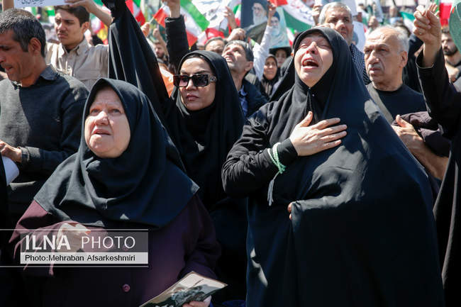 مراسم اربعین رهبر شهید انقلاب در تهران / 1
