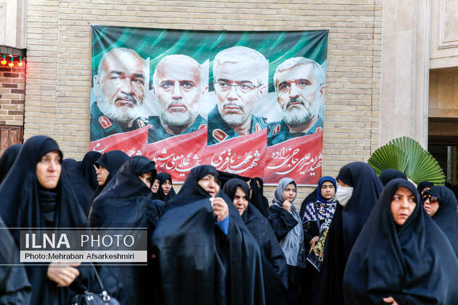 مراسم تشییع محمدمهدی صدیقی