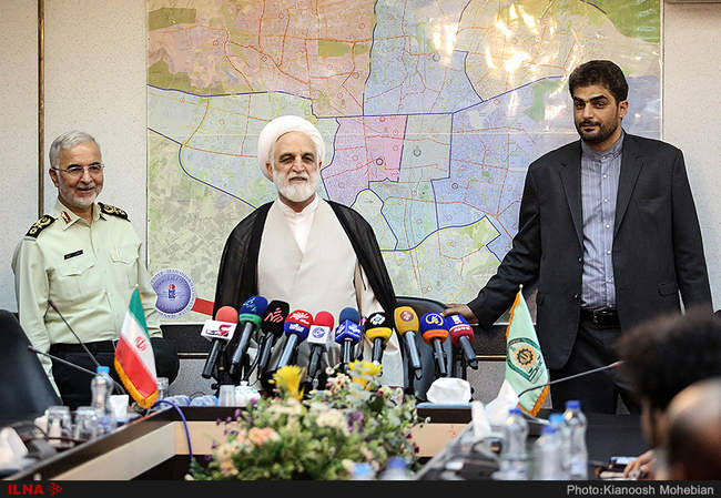 نشست خبری معاون اول قوه قضاییه در خصوص بازداشت اخلالگران اقتصادی و ب