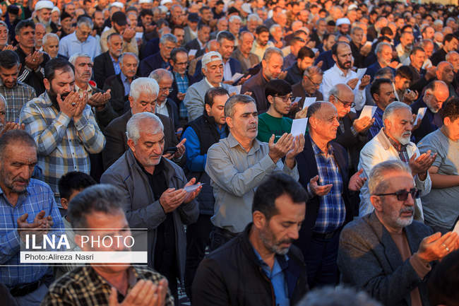 اقامه نماز باران در قزوین از دریچه دوربین ایلنا
