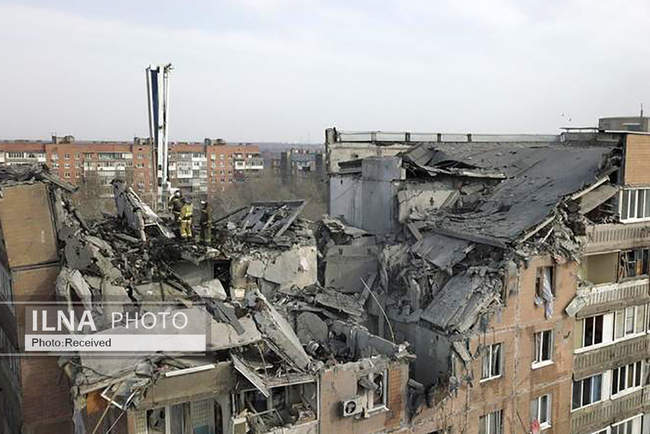  نماهای هوایی از اوکراین جنگ زده 