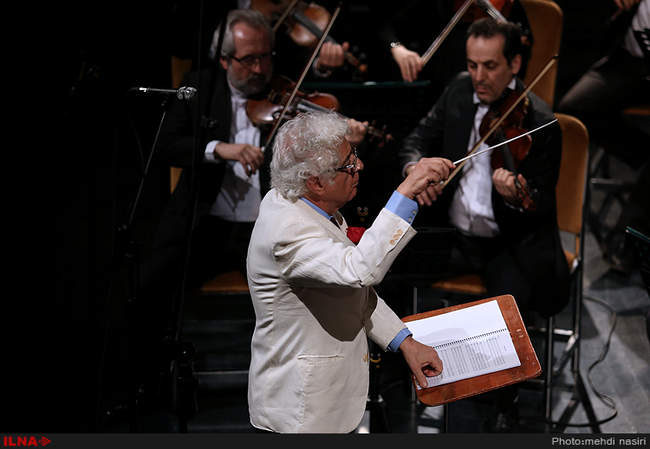 کنسرت ارکستر موسیقی ملی به رهبری لوریس چکناواریان