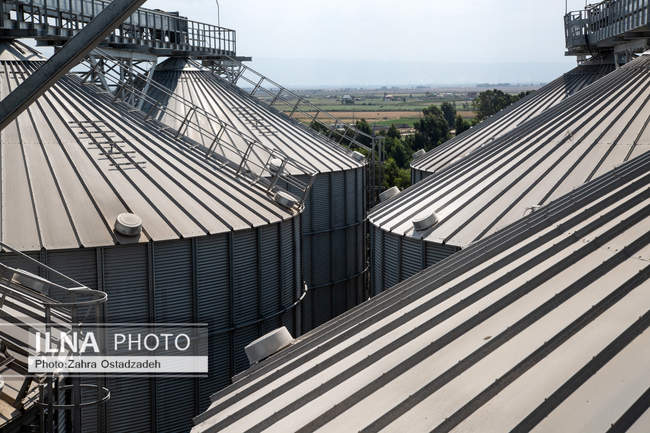 افتتاح سیلوی ۳۰ هزار تنی شرکت سینا در بندر امیرآباد