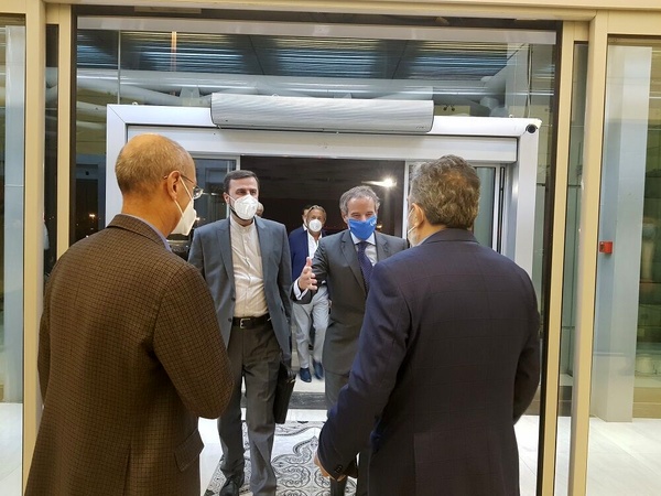 IAEA chief in Tehran for talks with Iranian officials