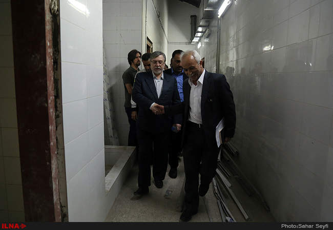 بازدید سرخو از شرکت بهره برداری مترو تهران