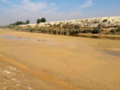 برداشت های بی رویه و خشک شدن مجدد رودخانه زهره هندیجان