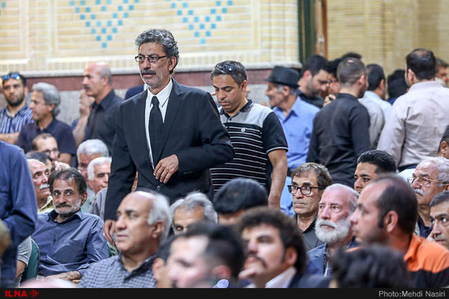 مراسم ختم ناصر ملک مطیعی