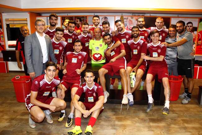 گزارش تصویری تمرین پرسپولیس در گرمای تهران