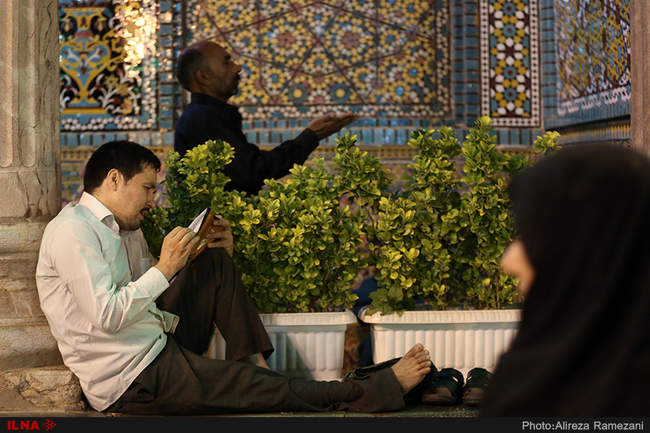 مراسم احیای شب نوزدهم ماه مبارک رمضان در حرم حضرت عبدالعظیم حسنی (ع)