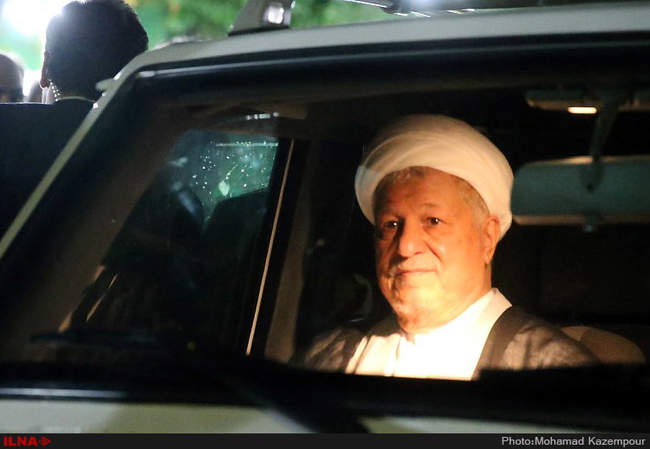 دیدار آیت الله هاشمی رفسنجانی و آیت الله شبیری زنجانی /مشهد