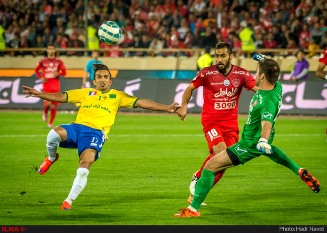 جام خلیج فارس - لیگ برتر فوتبال ایران/پرسپولیس تهران-صنعت نفت آبادان