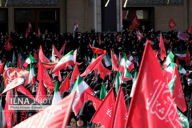 مراسم وداع با رهبر شهید انقلاب/2