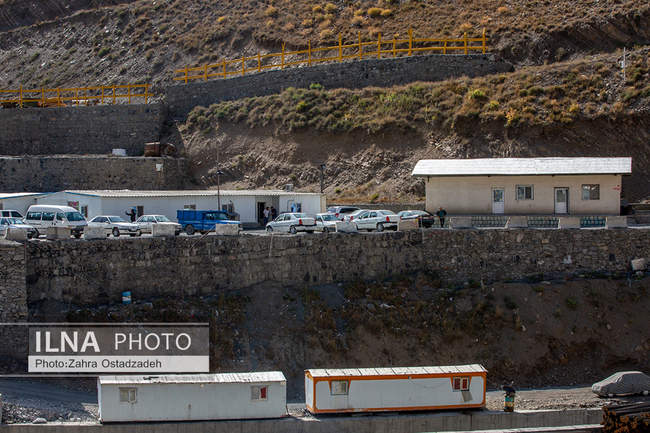 بازدید رئیس بنیاد مستضعفان از باند شرقی فاز ۲ آزادراه تهران شمال