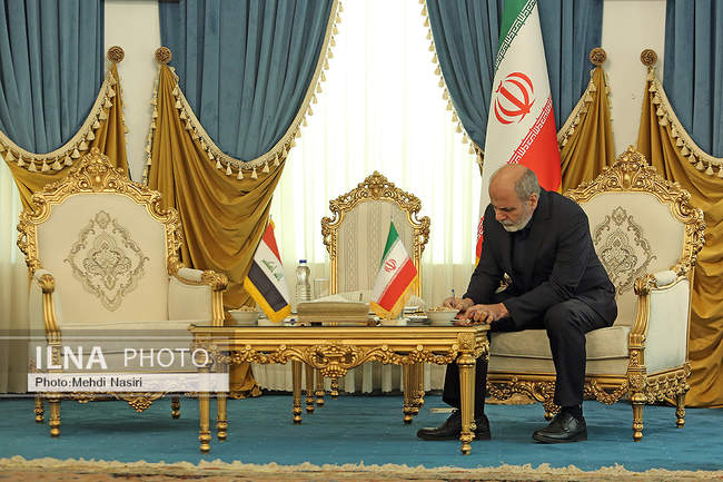 دیدار مشاور امنیت ملی عراق با علی اکبر احمدیان