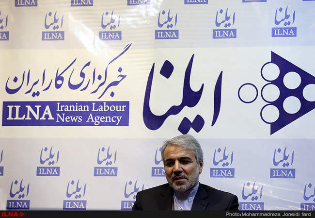 حضور محمدباقر نوبخت سخنگوی دولت در خبرگزاری کارایران( ایلنا) 
