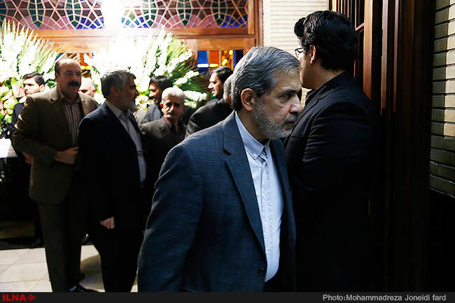 مراسم ختم پدر حسن قشقاوی معاون پارلمانی وزیر امور خارجه  