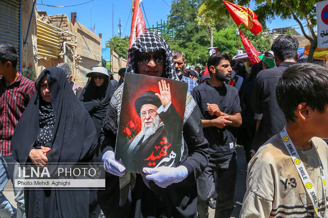 تشییع پیکر مطهر رهبر شهید انقلاب در مشهد / 2