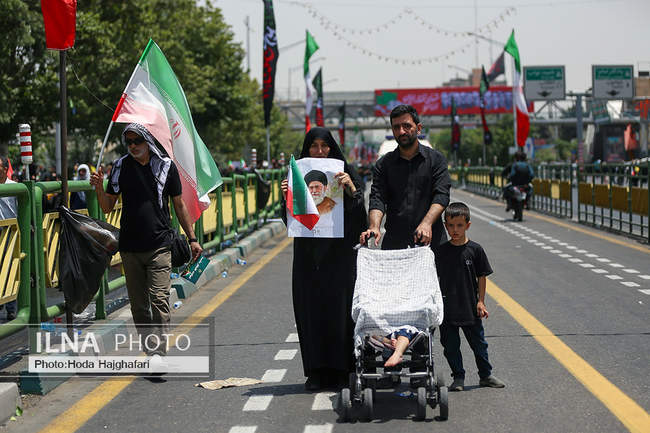  مراسم تشییع شهدای اقتدار - تهران / 4