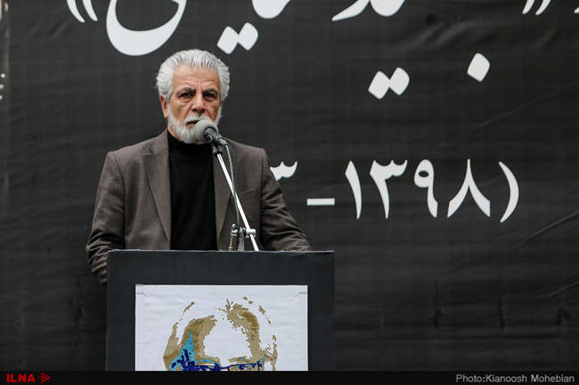 مراسم تشییع پیکر جمشید مشایخی