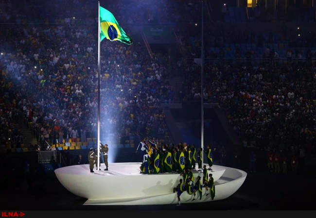 مراسم افتتاح المپیک2016 ریو