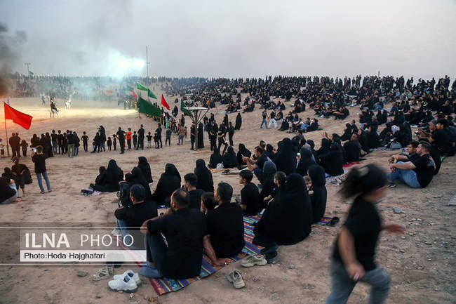 تعزیه روز یازدهم محرم در نوش آباد کاشان