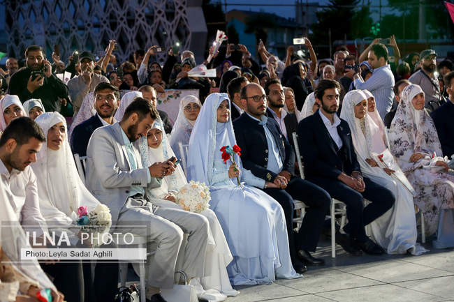 برگزاری جشن ازدواج ۱۰۰۰زوج جان فدا در تهران