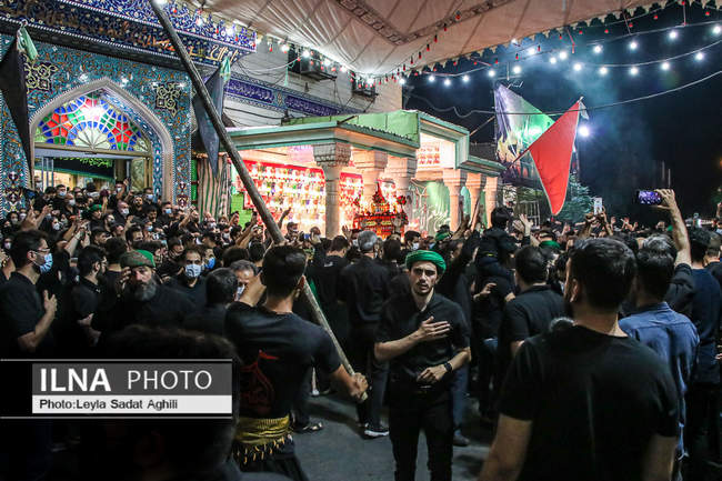  شب تاسوعا 1400 در محله عراقی های تهران