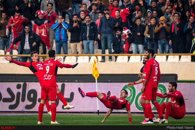 هفته ۱۵ لیگ برتر فوتبال جام خلیج فارس/پرسپولیس-سیاه جامگان