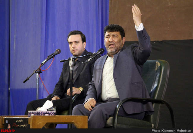 مراسم ترحیم پدر سردار اشتری فرمانده نیروی انتظامی