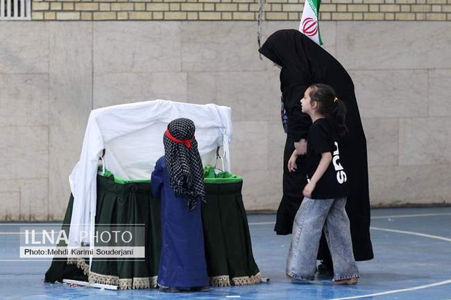  مراسم شیرخوارگان حسینی در شهر سودرجان