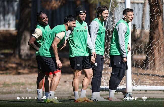 تمرین پرسپولیس